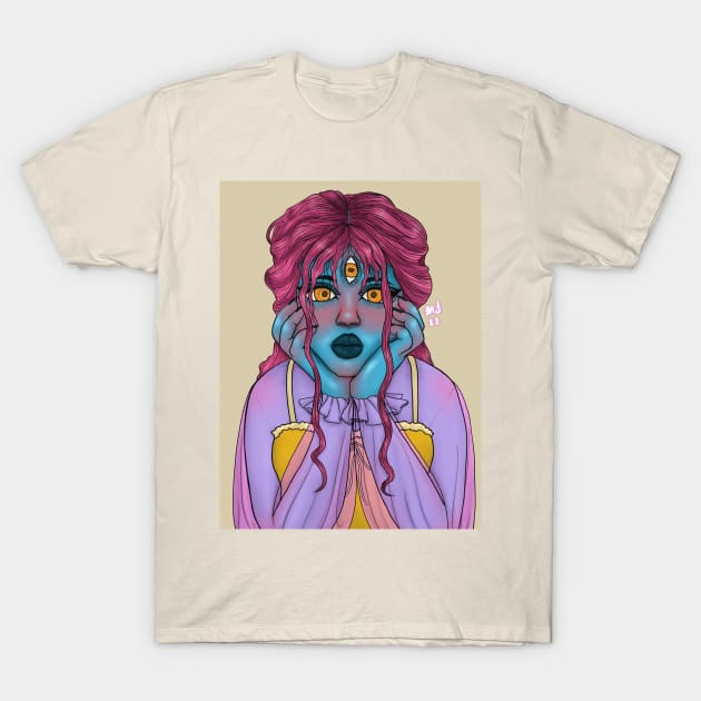 Blue Girl T-Shirt by Miss Maddie’s Studio